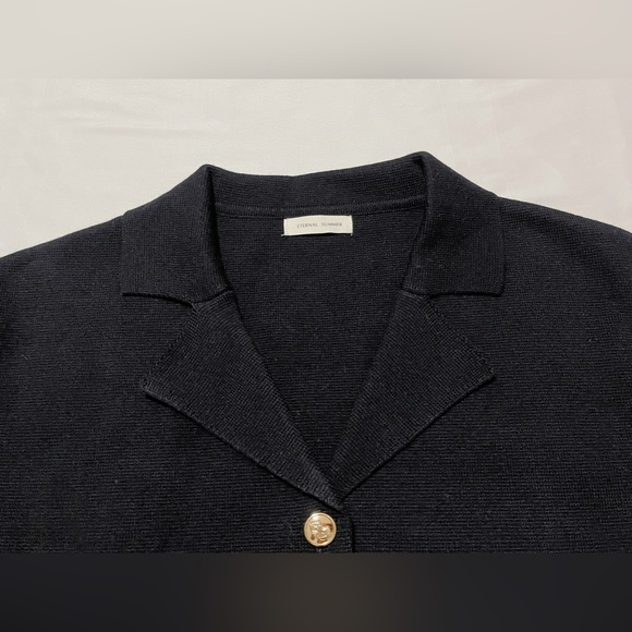 ✨Host Pick✨Knit Jacket with Gold Buttons - Picture 5 of 12